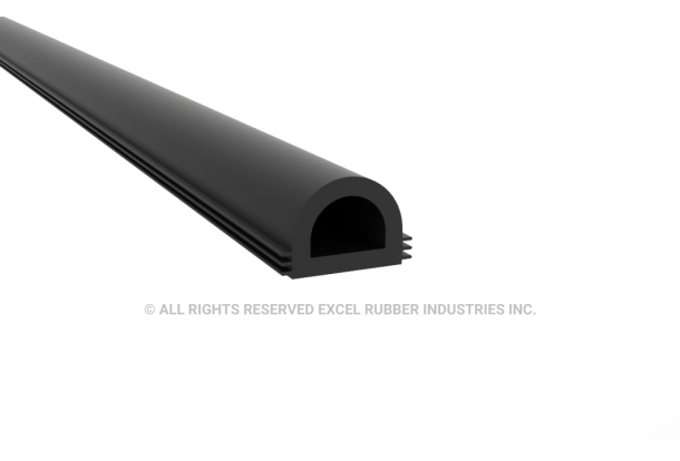 Rubber D Seal Profile