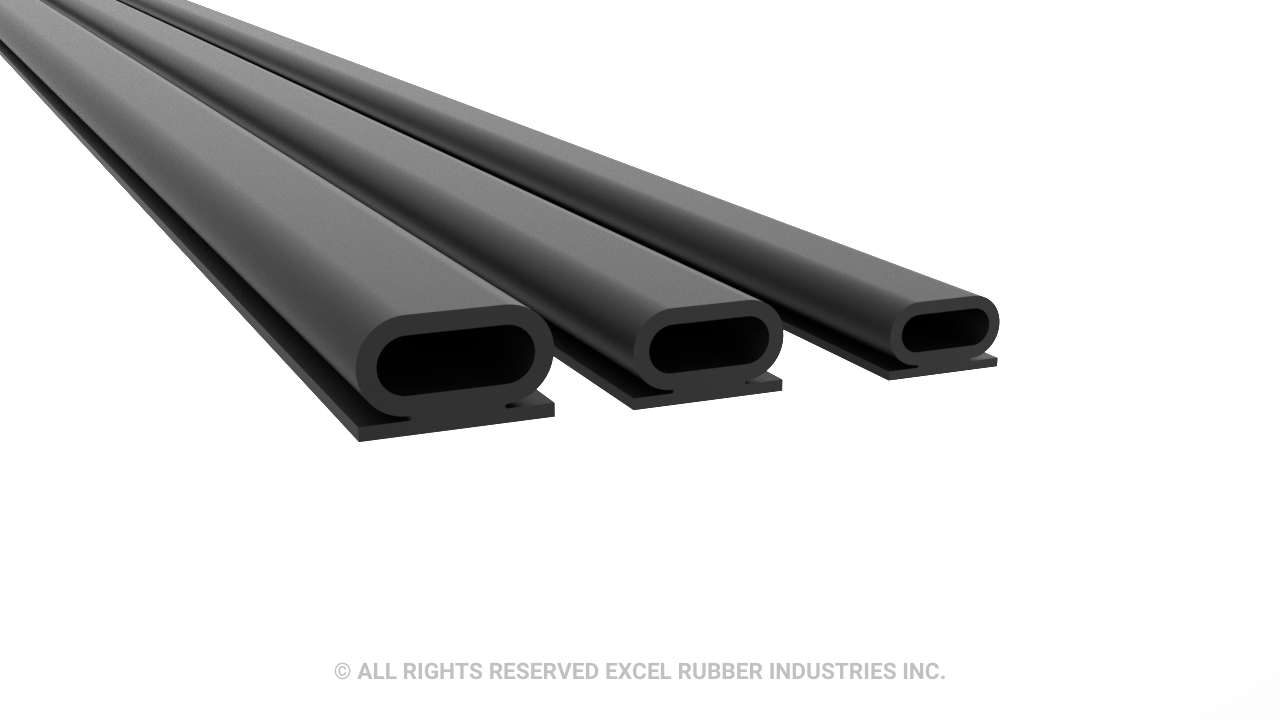 rubber Inflatable seal profile