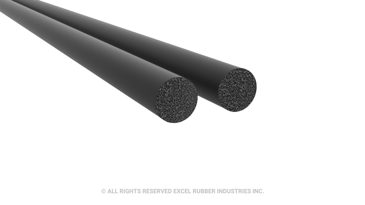 epdm sponge cord