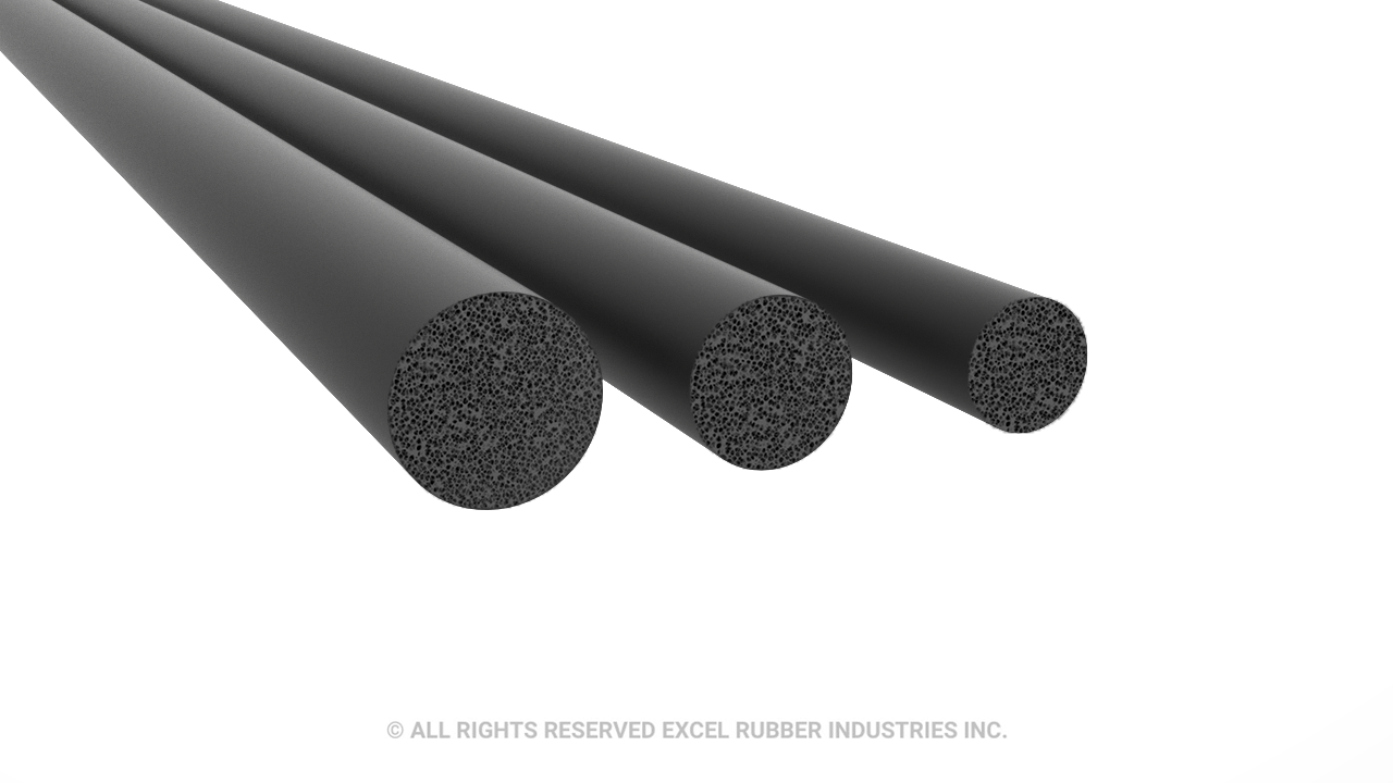 epdm sponge cord