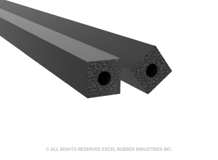 EPDM Sponge Rubber Strip Block