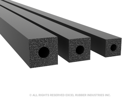 EPDM Sponge Rubber Strip Block