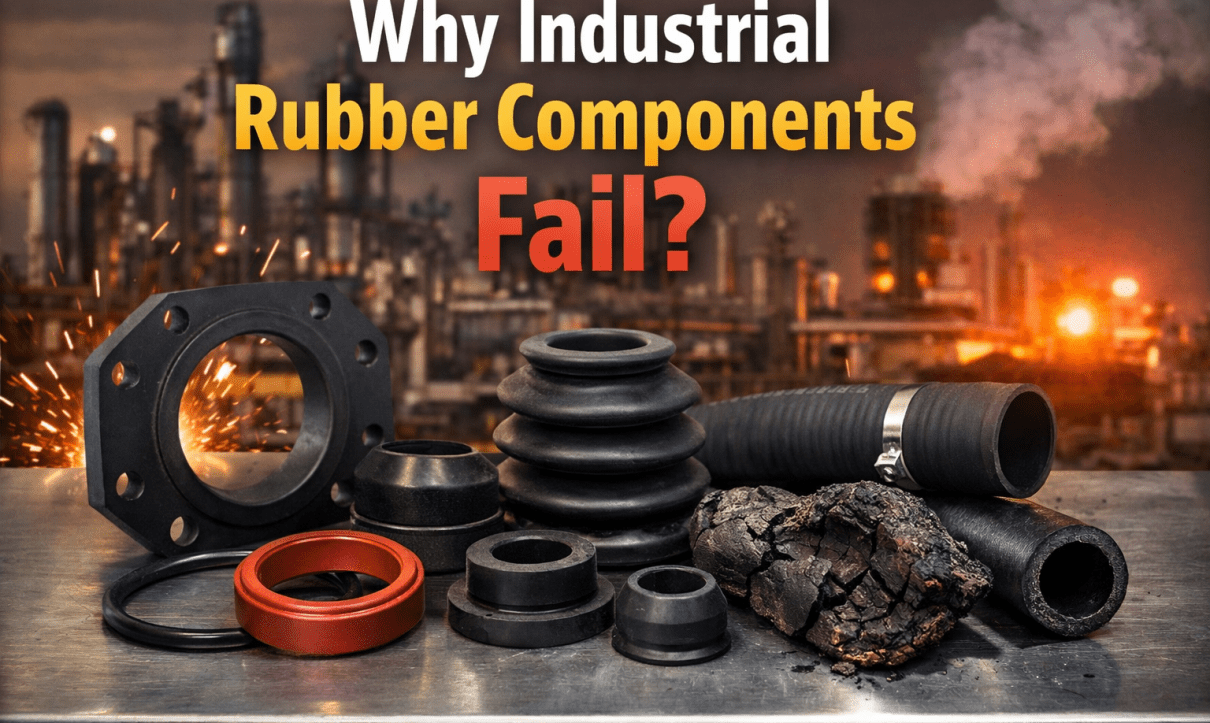 Why Industrial Rubber Components Fail?