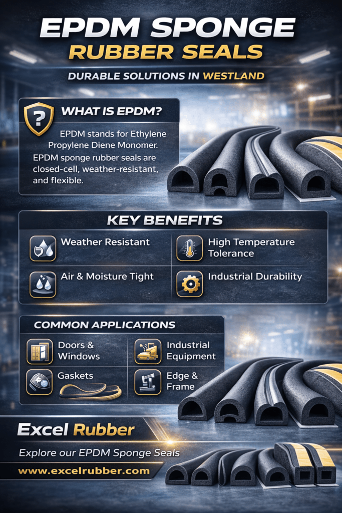 EPDM Sponge Gasket Seal