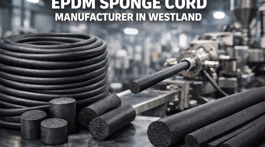 EPDM sponge cord manufacturer in Westland