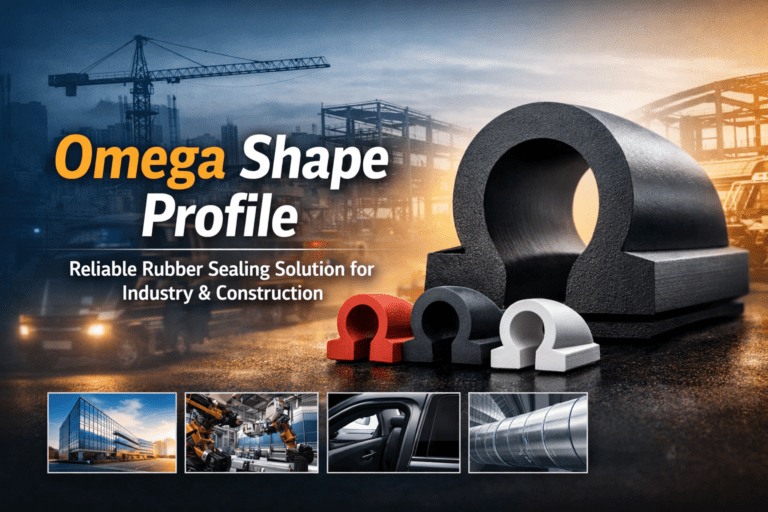 Omega Shape Profile Manufacturer | Custom Rubber Omega Seals