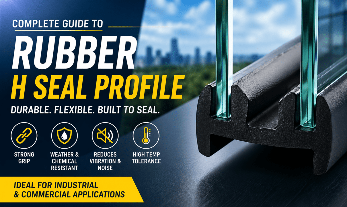 excel rubber h seal profile westland