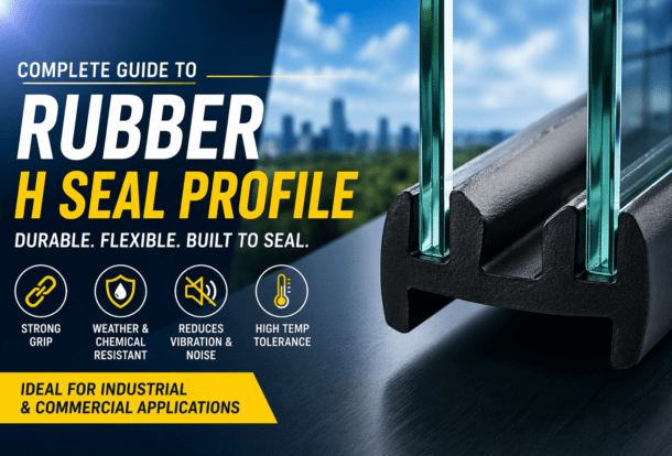 excel rubber h seal profile westland