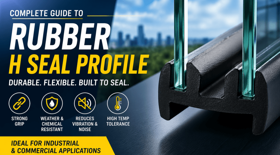 excel rubber h seal profile westland