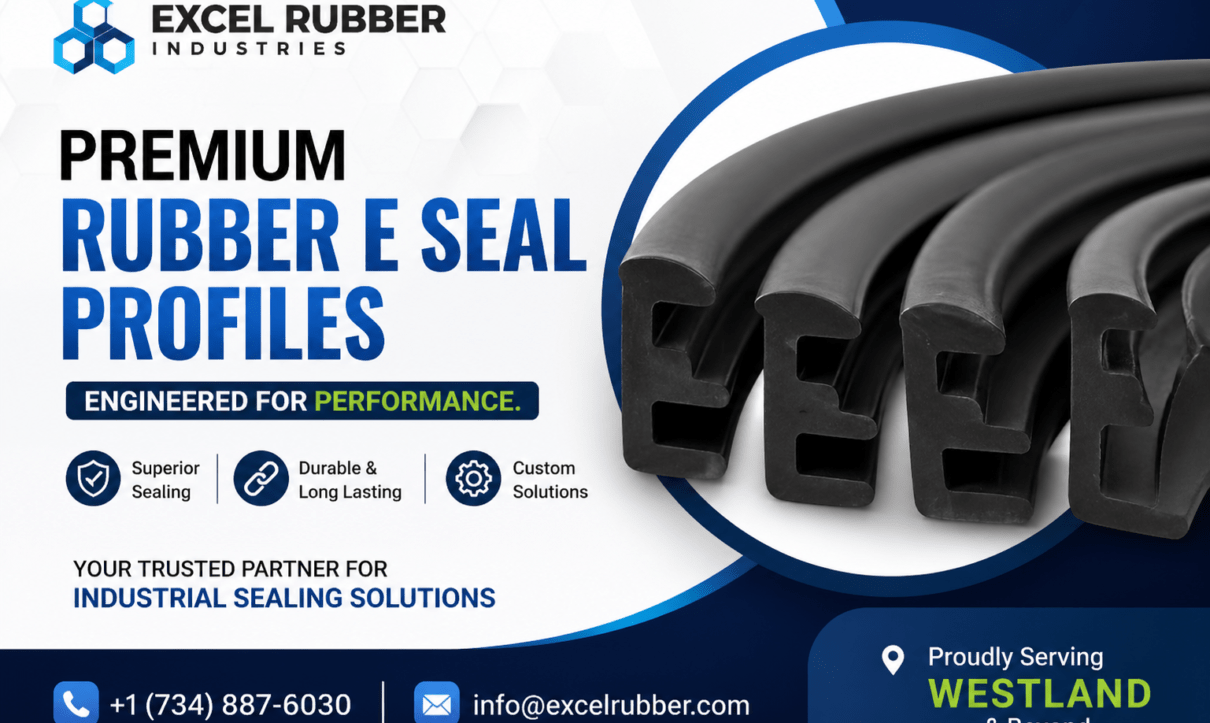 rubber e seal profile manufacturer Excel Rubber