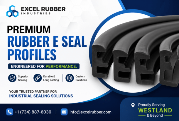 rubber e seal profile manufacturer Excel Rubber