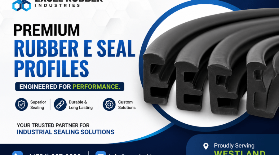 rubber e seal profile manufacturer Excel Rubber