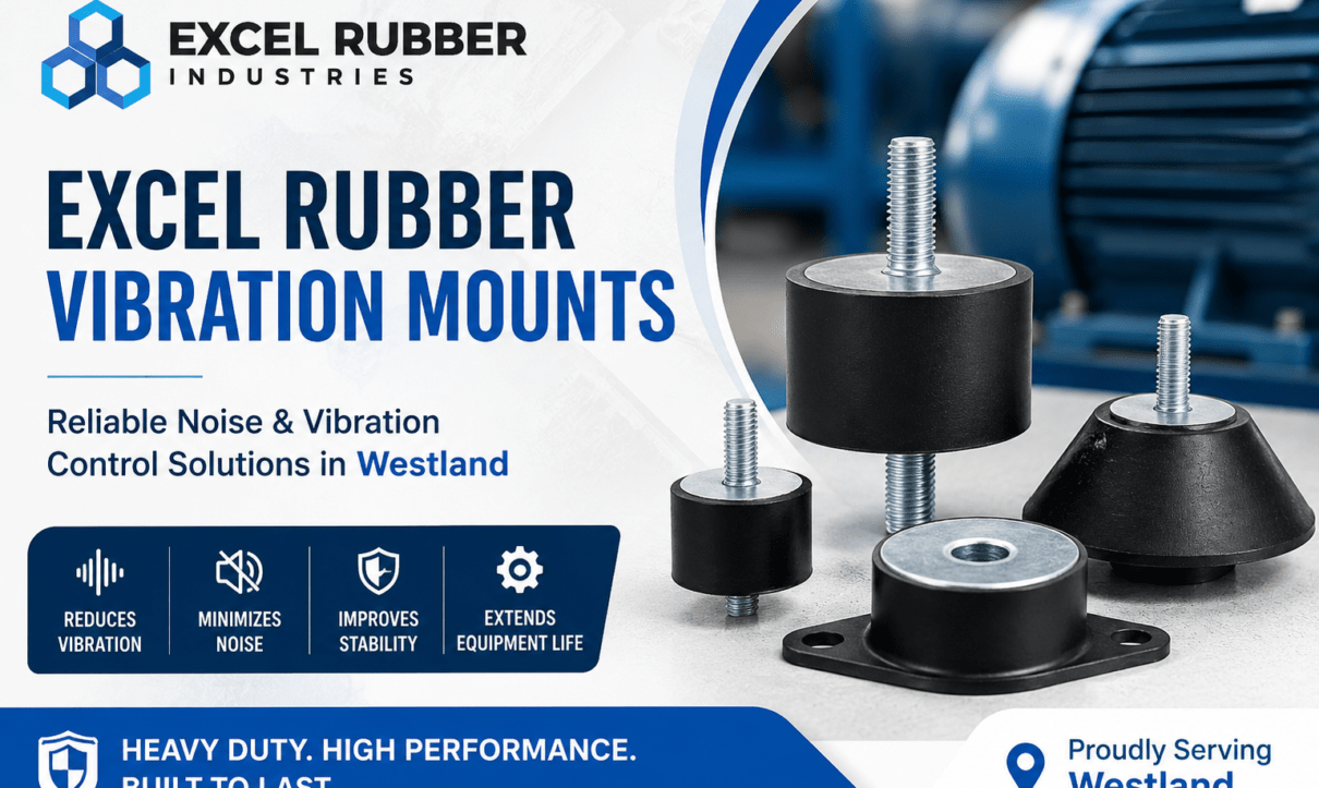 Excel Rubber vibration mounts