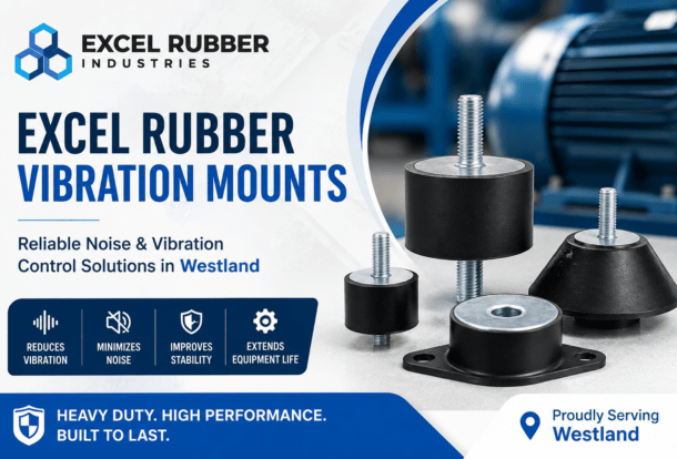 Excel Rubber vibration mounts