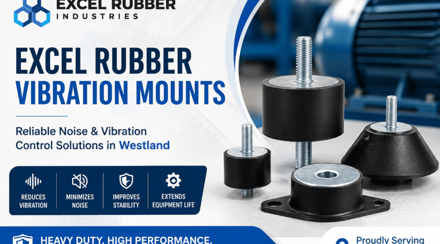 Excel Rubber vibration mounts