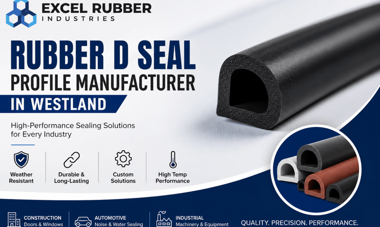 Rubber D Seal Profile Manufacturer