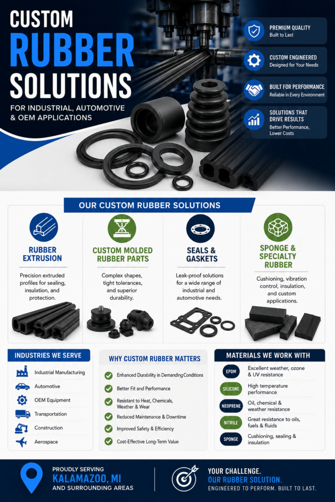 Custom Molded Rubber Parts