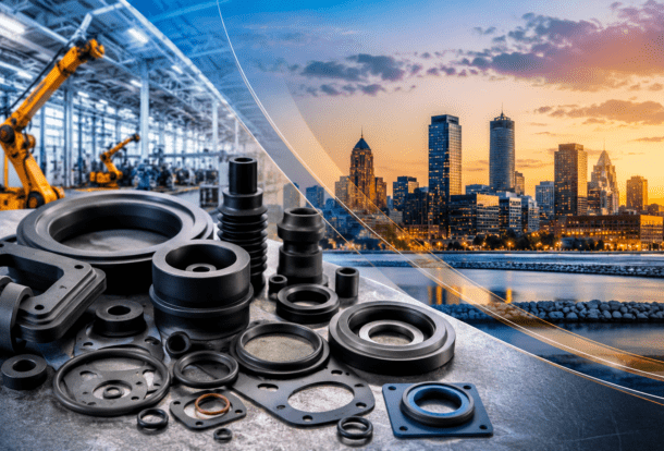 custom rubber components Milwaukee