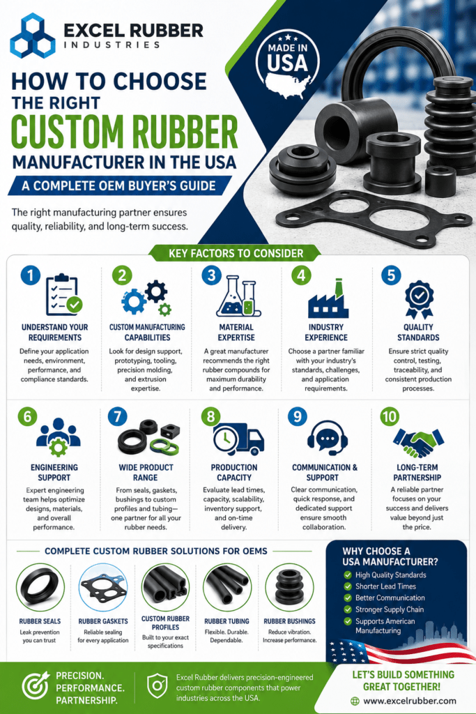 Custom rubber profile