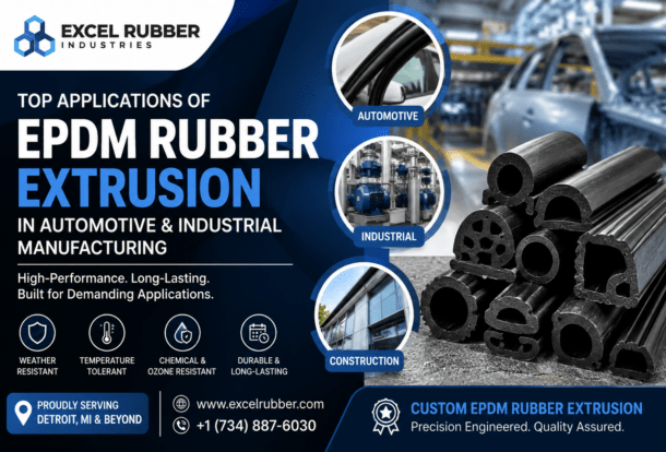 EPDM rubber extrusion