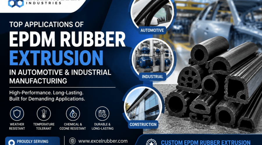 EPDM rubber extrusion