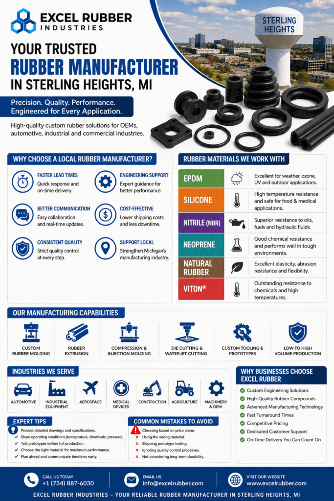 Ordering Custom Rubber Parts