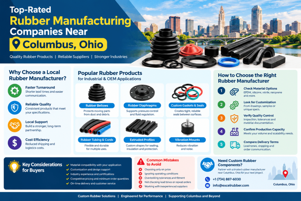 Rubber manufacturer Columbus